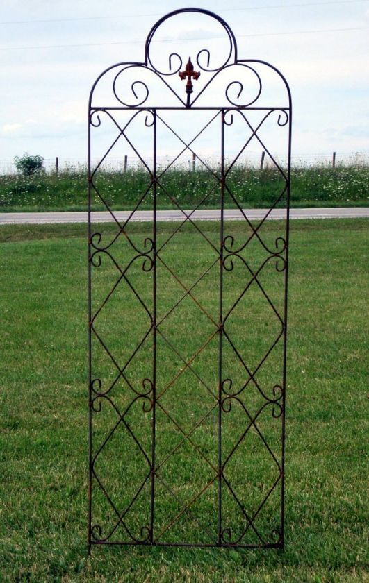   Spade Trellis   Metal Work for your Climbing Garden Flowers  