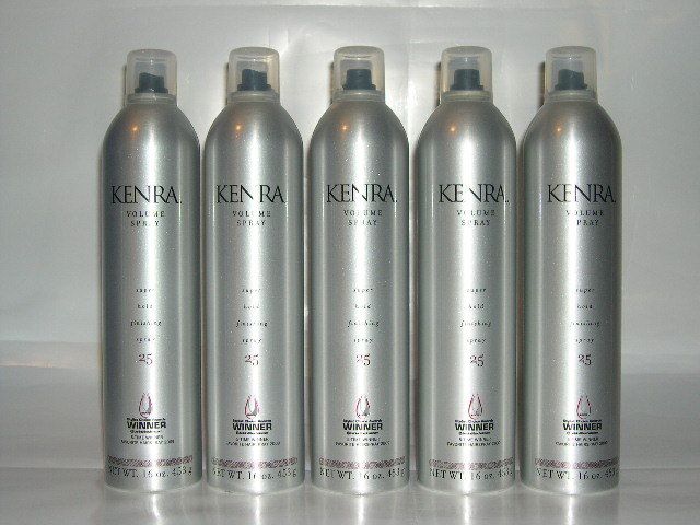 KENRA VOLUME SPRAY # 25 SUPER HOLD SPRAY 16 oz EACH  