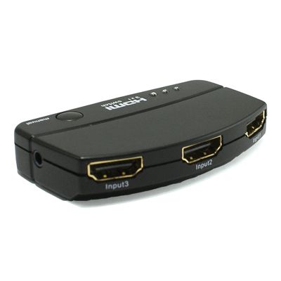 Port HDMI Switch Box 1080P 1440P HD Support 3D  