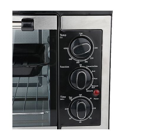   Essentials 28 Liter Stainless Convection Rotisserie Oven  