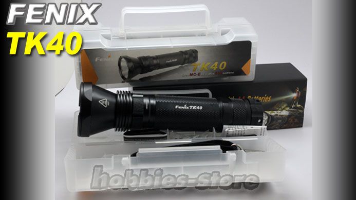 Fenix TK40 Cree MC E LED Flashlight Torch 630 Lumens  