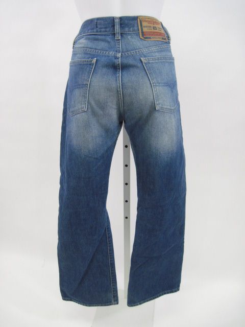DIESEL INDUSTRY DENIM Blue Faded Bootcut Jeans 31  