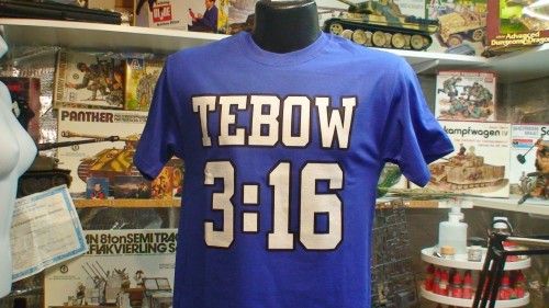 Tim Tebow Denver Broncos Quarterback John 316 Elway Nfl Football 