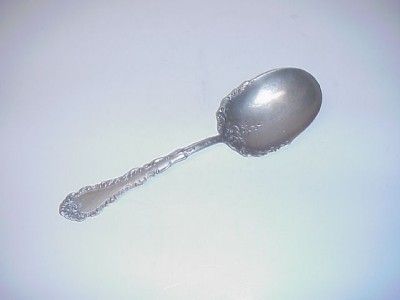 SIMEON L. GEORGE H. ROGERS CO. NICKEL SILVER SPOON 1901  