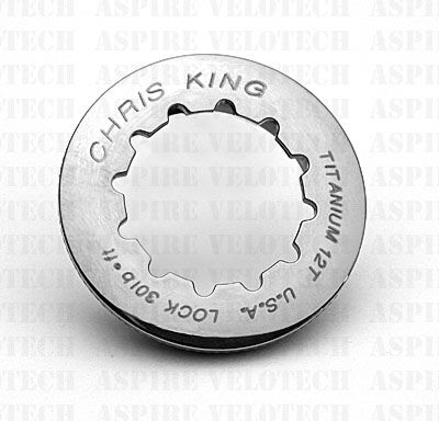 Chris King® Titanium cassette lock rings