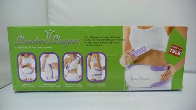 SLENDER SHAPER WEIGHT LOSS EXERCISE BELT TONE AND FIRM ABS WHILE 