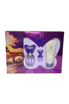 by Mariah Carey for Women   3 Pc Gift Set 1oz EDP Spray, 3.3oz 