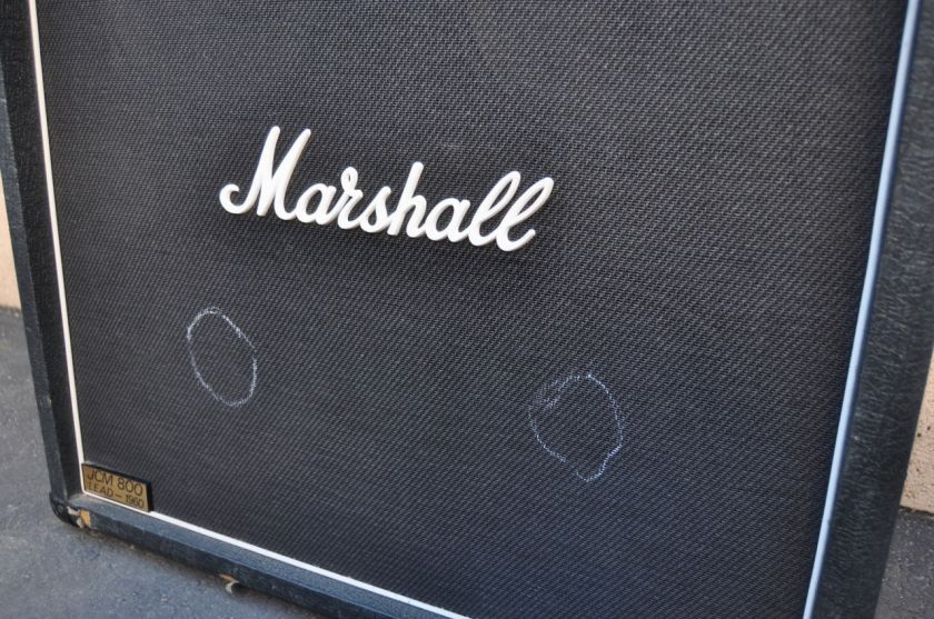 MARSHALL JCM 800 Lead 1960A 4x12 Guitar Cab Owned & Used by STEVE VAI 