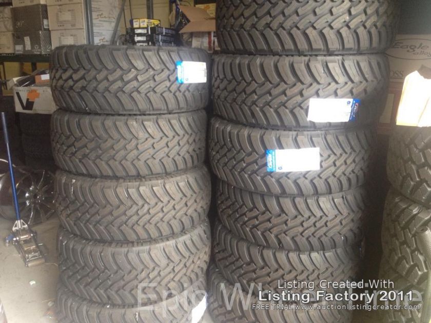 35 DURUN TERRAIN GRABBER MT MUD TERRAIN TIRES 35X12.50X20  