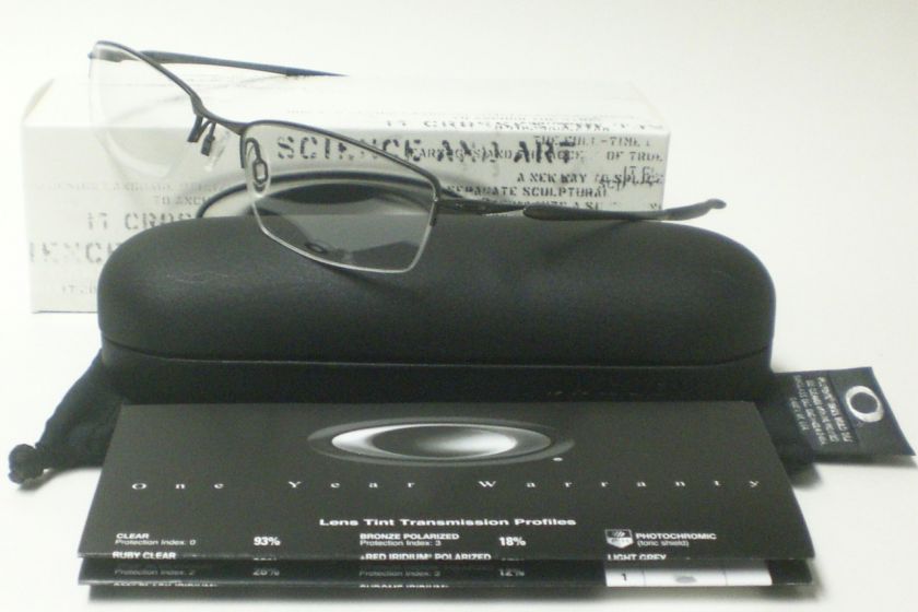 You are bidding on Brand New OAKLEY Eyeglasses as photographed in 