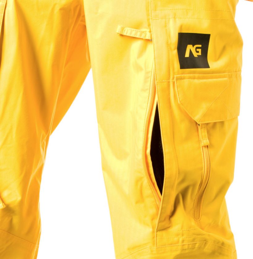   BURTON ANALOG ASSET SNOWBOARD/SKI PANTS CORP YELLOW/ XL XXL  