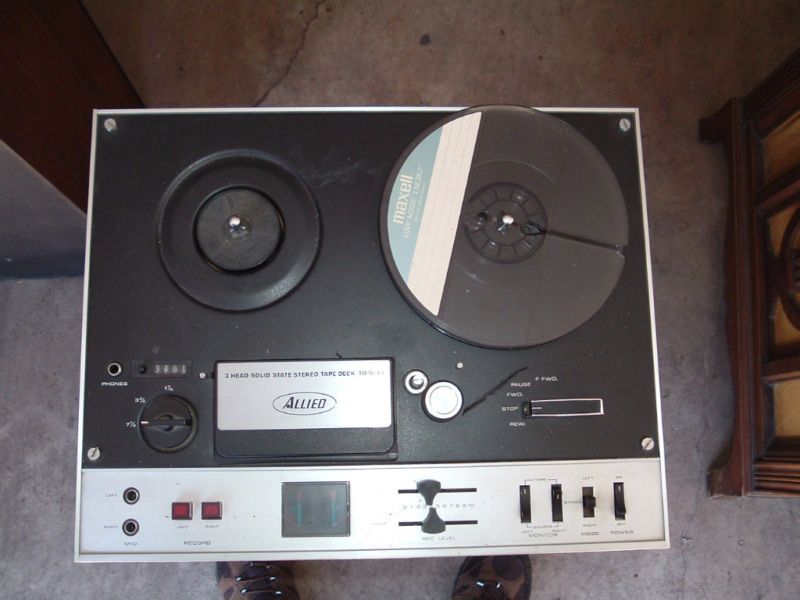 Allied 3 Head Stereo Reel to Reel Tape Deck  