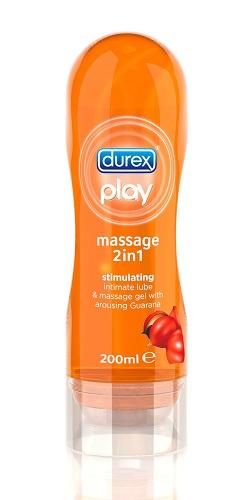 Durex Play 2in1 Intimate Lube & Massage Gel extract Guarana 200ml 