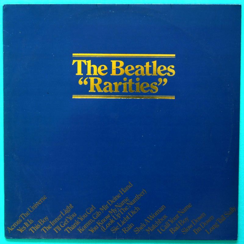 LP THE BEATLES RARITIES COLLECTION ROCK BEAT FOLKBRAZIL  