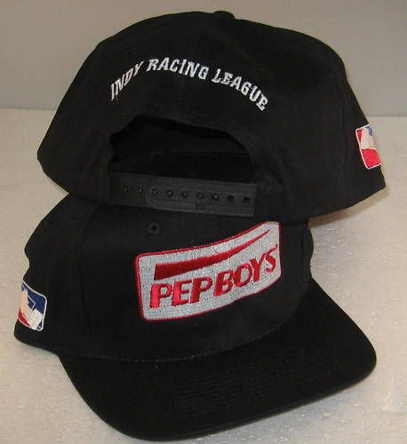 Pep Boys Indy Racing League Snap Back Adjustable Hat  