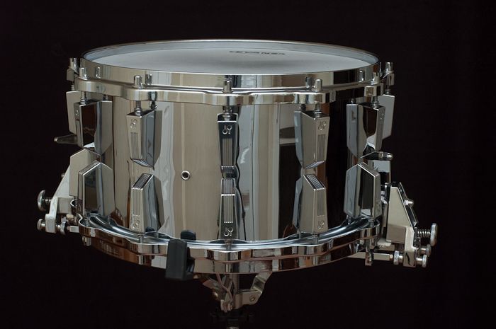   Link Signature HLD 588 (14x8) 12 lug ferro manganese snare drum  