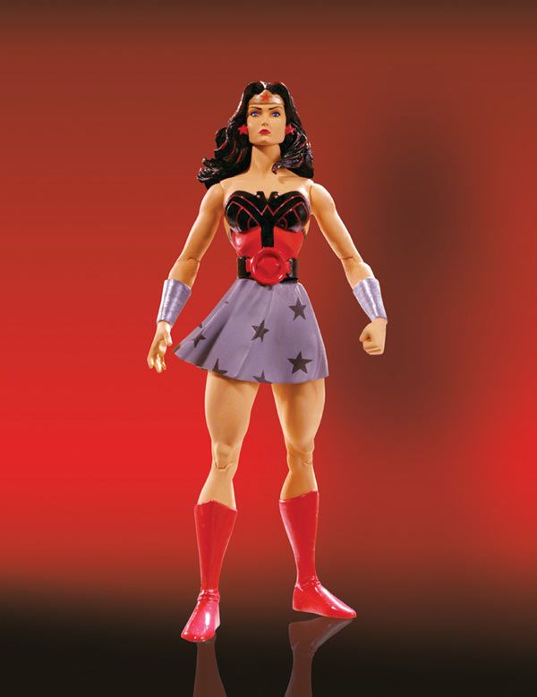 2005 DC DIRECT ELSEWORLDS SERIES 1 RED SON WONDER WOMAN  