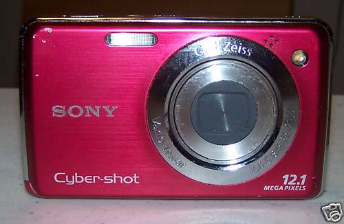 SONY CYBERSHOT DSC W230 12MP DIGITAL CAMERA BROKEN  