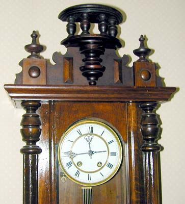 Day Time & Strike Viennese Regulator   Circa 1875  