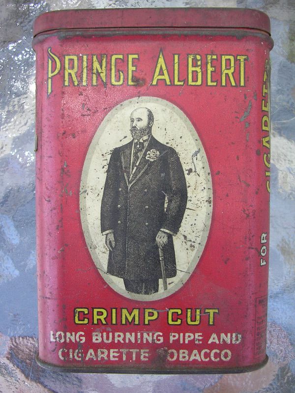 Prince Albert & Sir Walter Raleigh Cans   QTY.2  