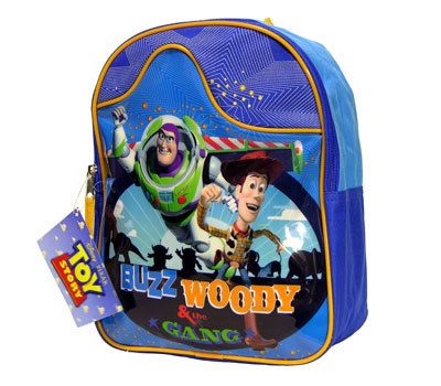 Toy Story Buzz Lightyear & Woody Preschool BACKPACK BAG  