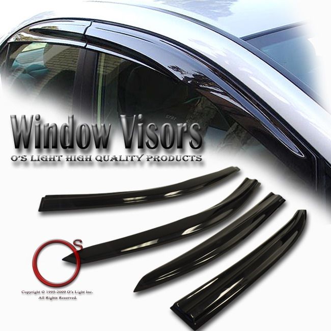   COROLLA SEDAN JDM Smoke Window Vent Shade Guard Visors E140 E150